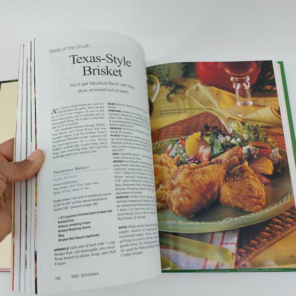 Southern Living 2003 Annual Recipes Cookbook Holiday 25th Anniversary - Picture 15 of 16